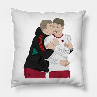 Scott McTominay & Rasmus Hojlund Pillow