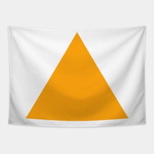 Orange Triangle Tapestry