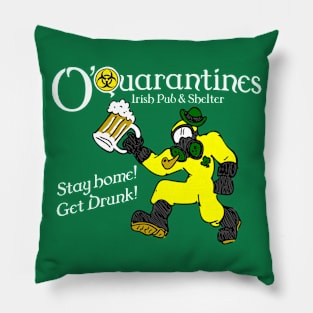 O'Quarantines Irish Pub Pillow