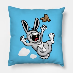 Bad Luck Bunny Pillow