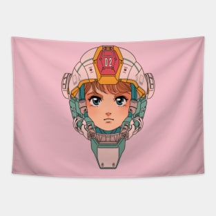 CHVLR Pilot Head Tapestry