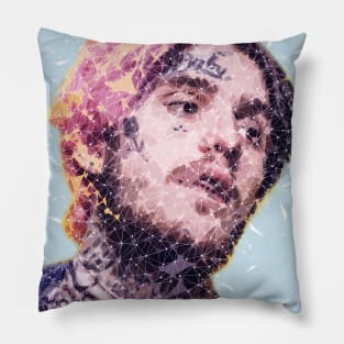 lil Peep Low Poly Pillow