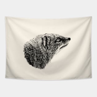 Yellow mongoose Tapestry