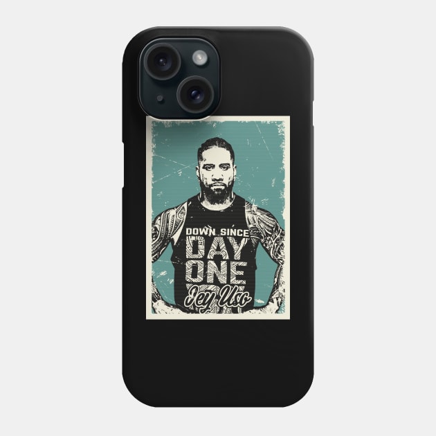 Vintage Jey Uso Phone Case by Pinjem Seratus