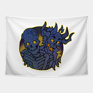 Hoke Bros Blue Tapestry