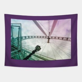 London eye color view Tapestry