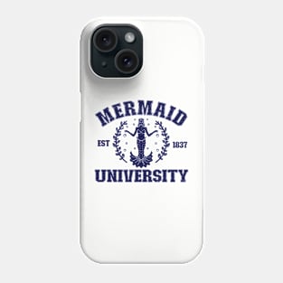 Mermaid University (Mono) Phone Case