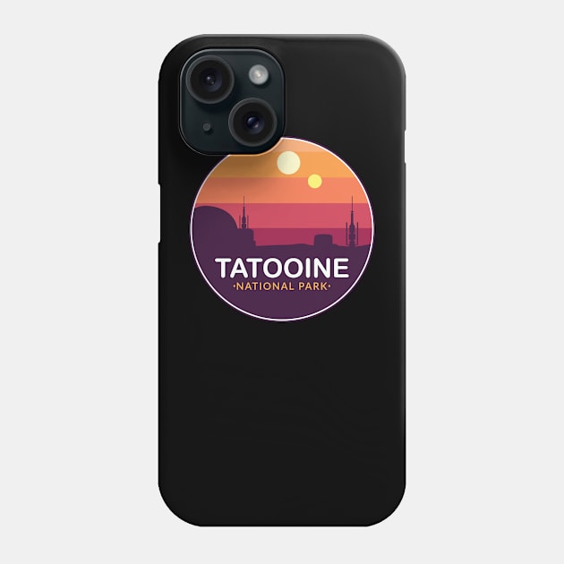 Tatooine National Park Phone Case by Space Club