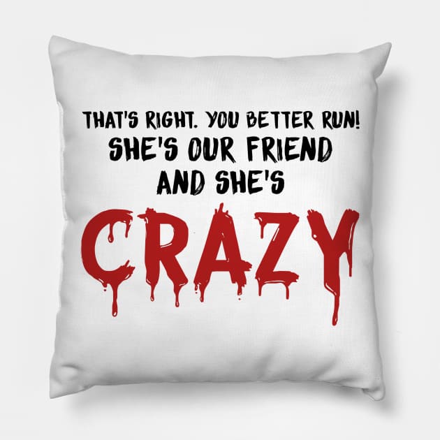 Stranger Things Quote Pillow by KsuAnn