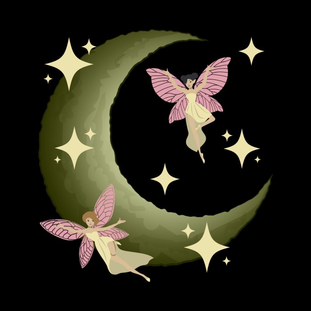 Fairycore Aesthetic Fairy Crescent Moon Fairies by Alex21