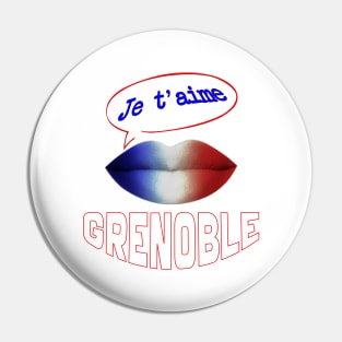 FRANCE JE TAIME GRENOBLE Pin