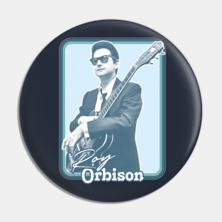 Roy Orbison / Vintage Aesthetic Design Fan Art Pin