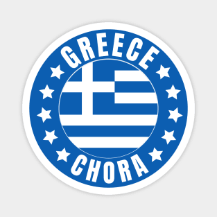 Chora Greece Magnet