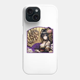 Geisha Dragon Lady Phone Case