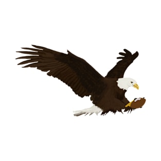 Football Eagle T-Shirt