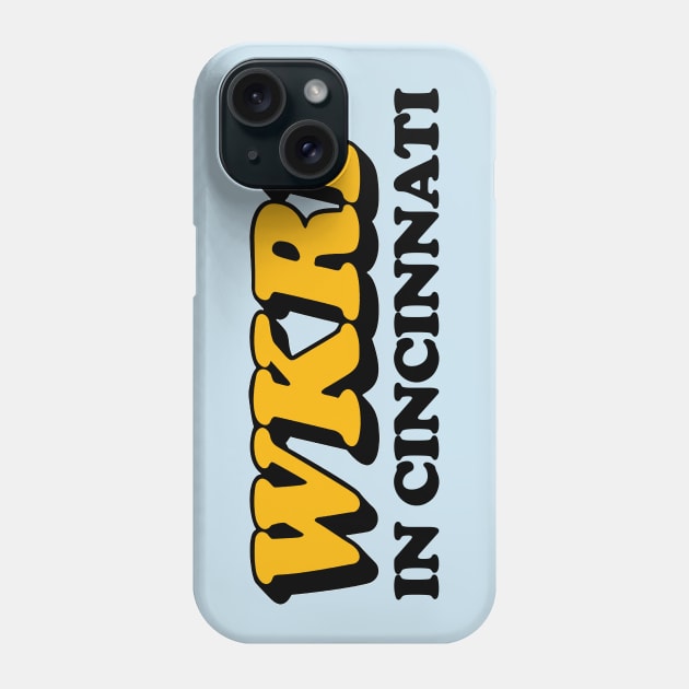 WKRP In Cincinnati Vintage Tribute Logo Design Phone Case by DankFutura