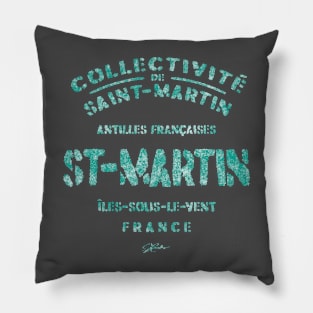 Saint Martin, French Antilles, France Pillow