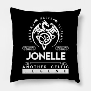 Jonelle Name T Shirt - Another Celtic Legend Jonelle Dragon Gift Item Pillow