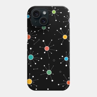 Simple Colourful Minimalist Geometric Mini Constellations Pattern Phone Case