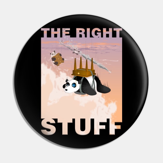 The Right Stuff Pin by kostjuk