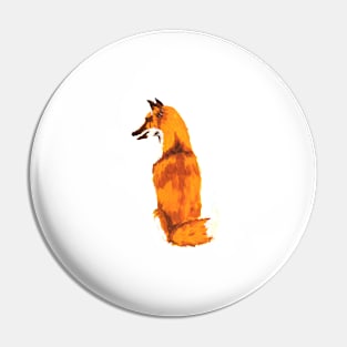 Red Fox Pin