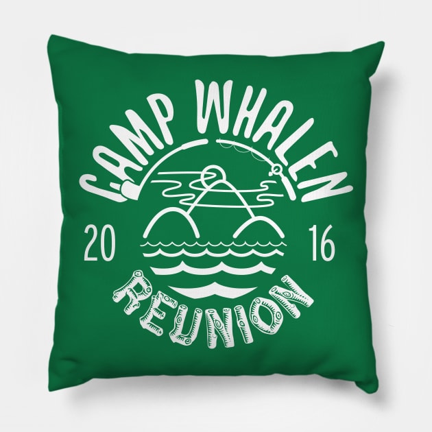 Whalen Family Reunion 2016 Pillow by WhalenIllustration