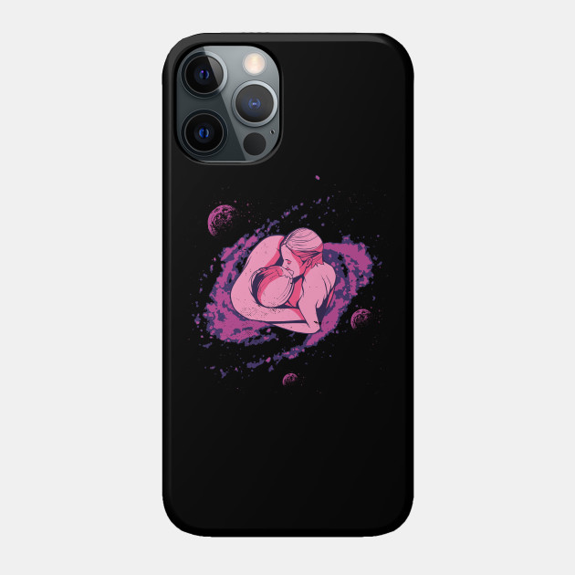 galaxy kiss - Kiss - Phone Case