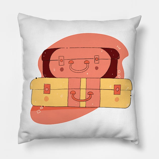 Sweetcases Pillow by CALLAILLUSTRATE