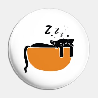 sleeping cat Pin