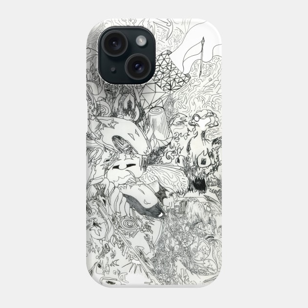 Good people go Crazy Phone Case by Walking Fox Designs