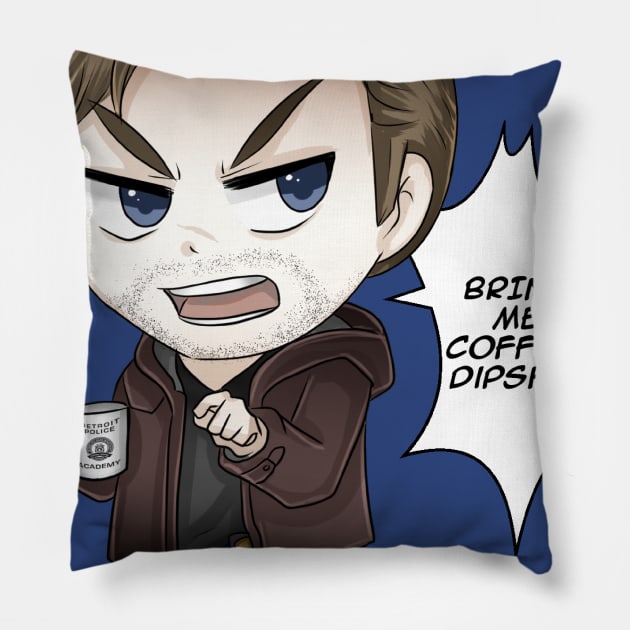 Bring me Coffee... Pillow by Yunuyei's Store