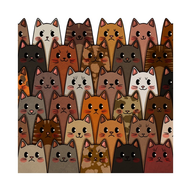 SO MANY CATS by addelinreplogle