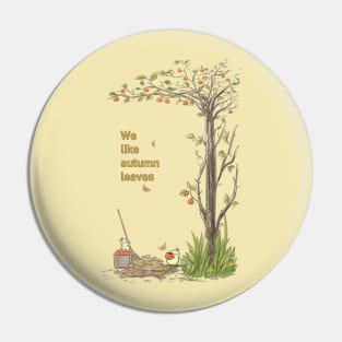 autumn leaves Pin