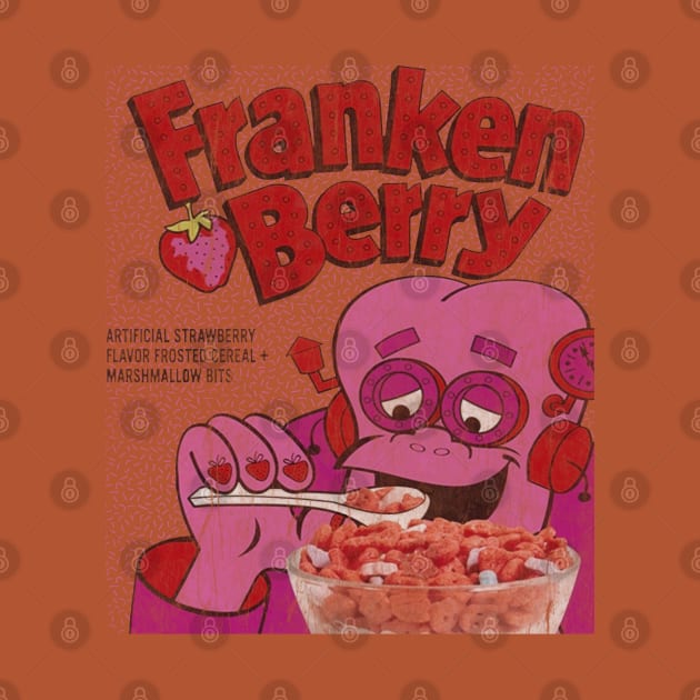 Franken Berry Cereal by Unfluid