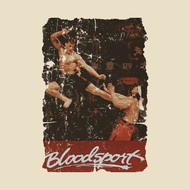 Bloodsport Championship Poster by Dewyse ilust