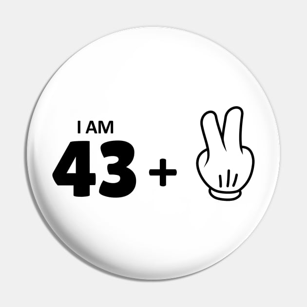 45th birthday Pin by Circle Project