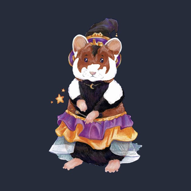 Witchy Hamster by FishWithATopHat