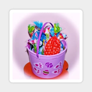 Easter Bucket Treats Magnet