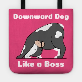 Funny Yoga | Downward Dog Like A Boss Tote