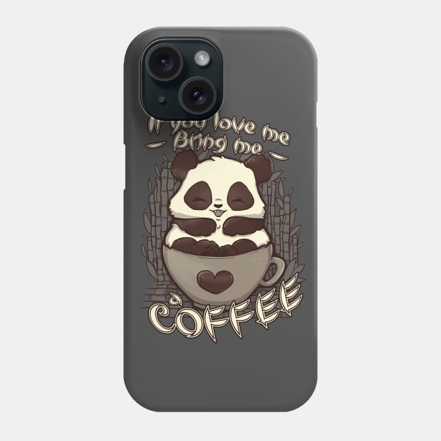 Bring Me A Coffee Phone Case by xMorfina