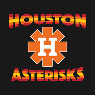 Houston Astericks Cheating Baseball T-Shirt