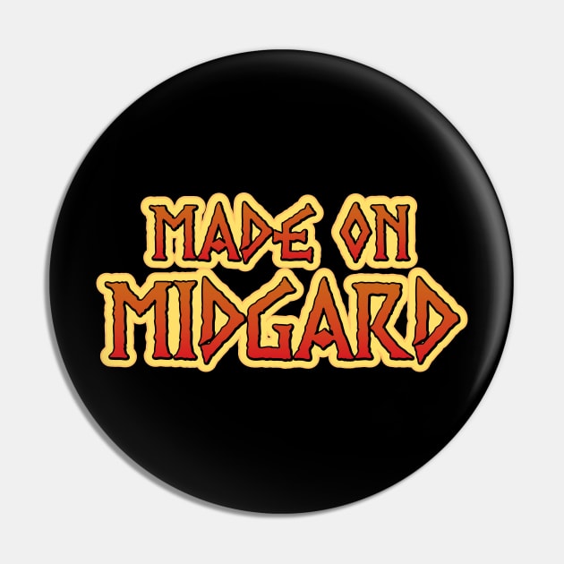 Made on Midgard Pin by Brubarell