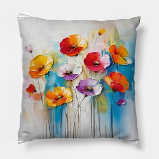 Spring Flowers Pillow