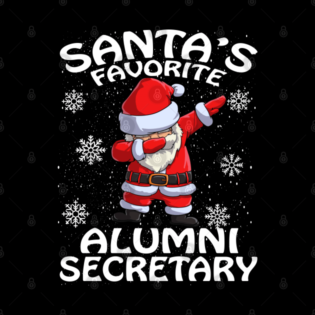 Santas Favorite Alumni Secretary Christmas by intelus