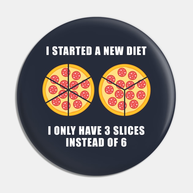 Pizza Diet Pin by n23tees