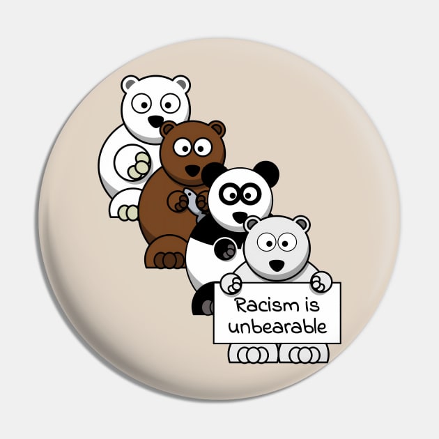 Racism is unbearable Pin by punderful_day