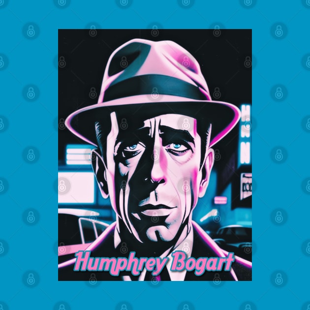 Humphrey Bogart (Miami Noir) by BlackOzean