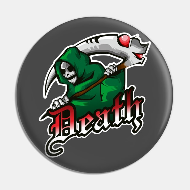 Death Grim Reaper Pin by Damong 