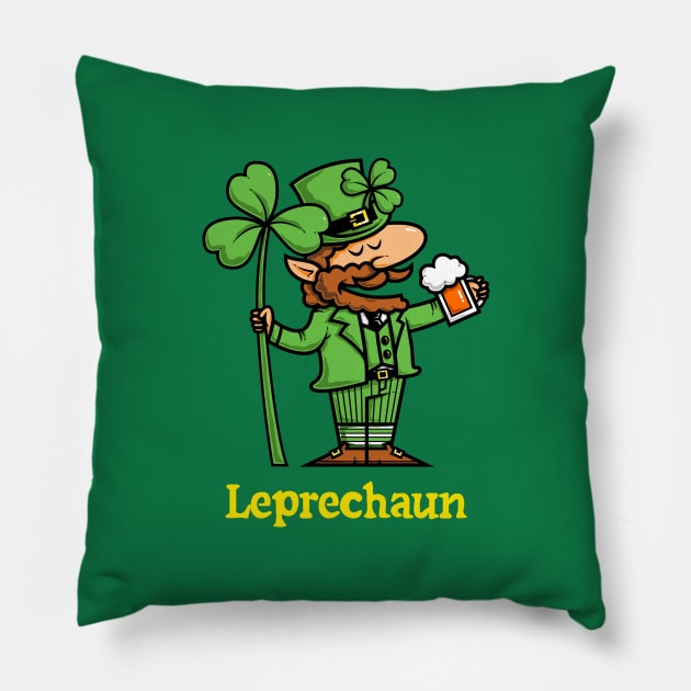 Leprechaun Pillow by krisren28