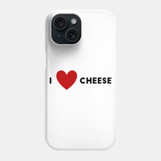 I Heart Cheese Phone Case